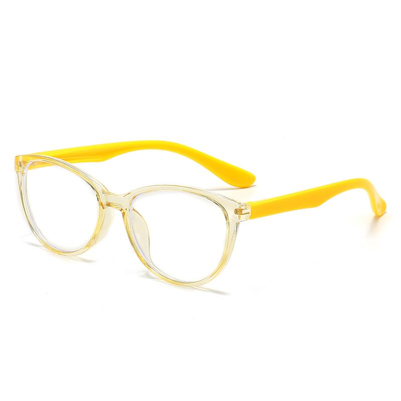 Anti-Blue Light Glasses Exquisite Round Children Eyewear Luxury Kid Eyeglasses Blue Light Blocking Boy Girl Computer Eyeglas