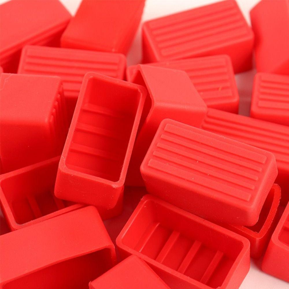 4PCS Anti Slip Table Chair Leg Caps Rubber Furniture Foot Cover Easel Feet Cover Pad  Home