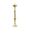 32/38/50cm Candlelight Plated Finish Flower Vase Base Elegant Candle Holder  Home Wedding Decor