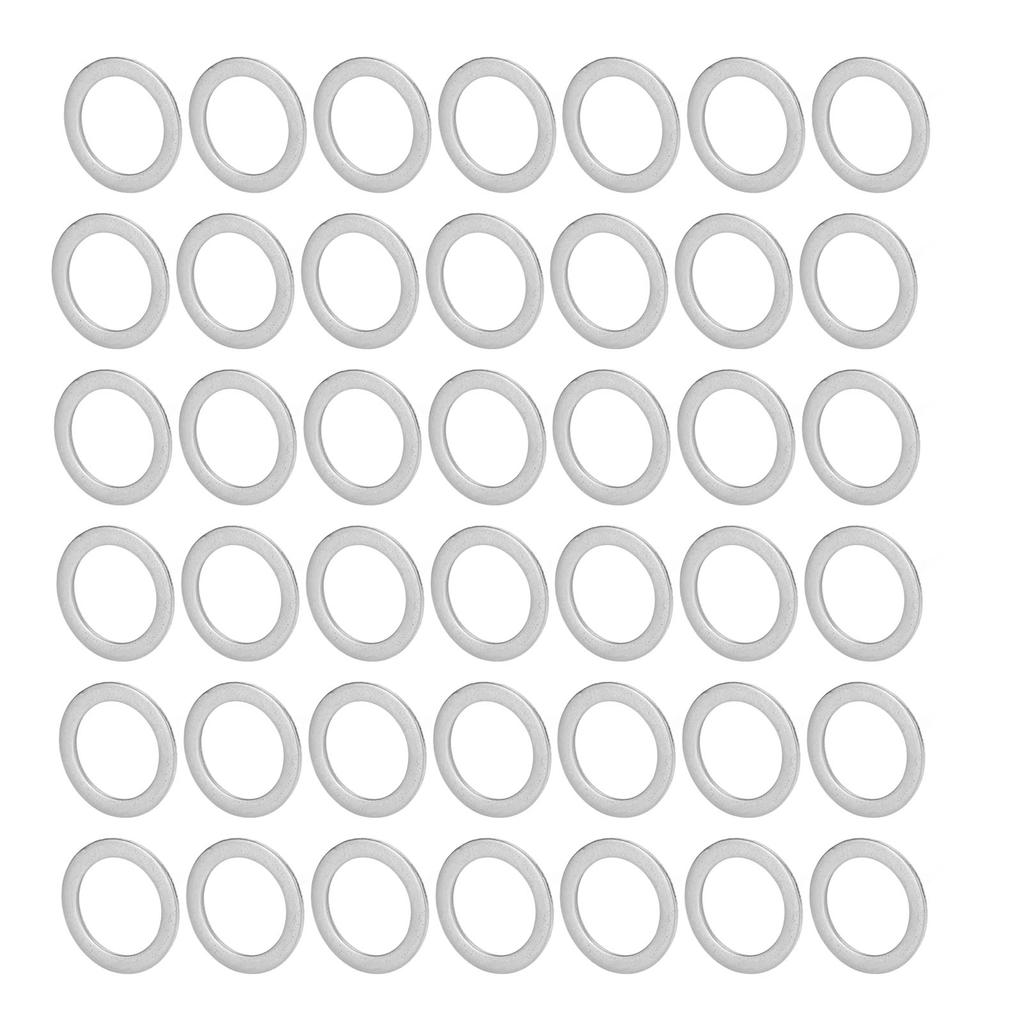 120Pcs Washer Stainless Steel Flat 8mm Inner Diameter 11mm Outer Diameter Maintenance