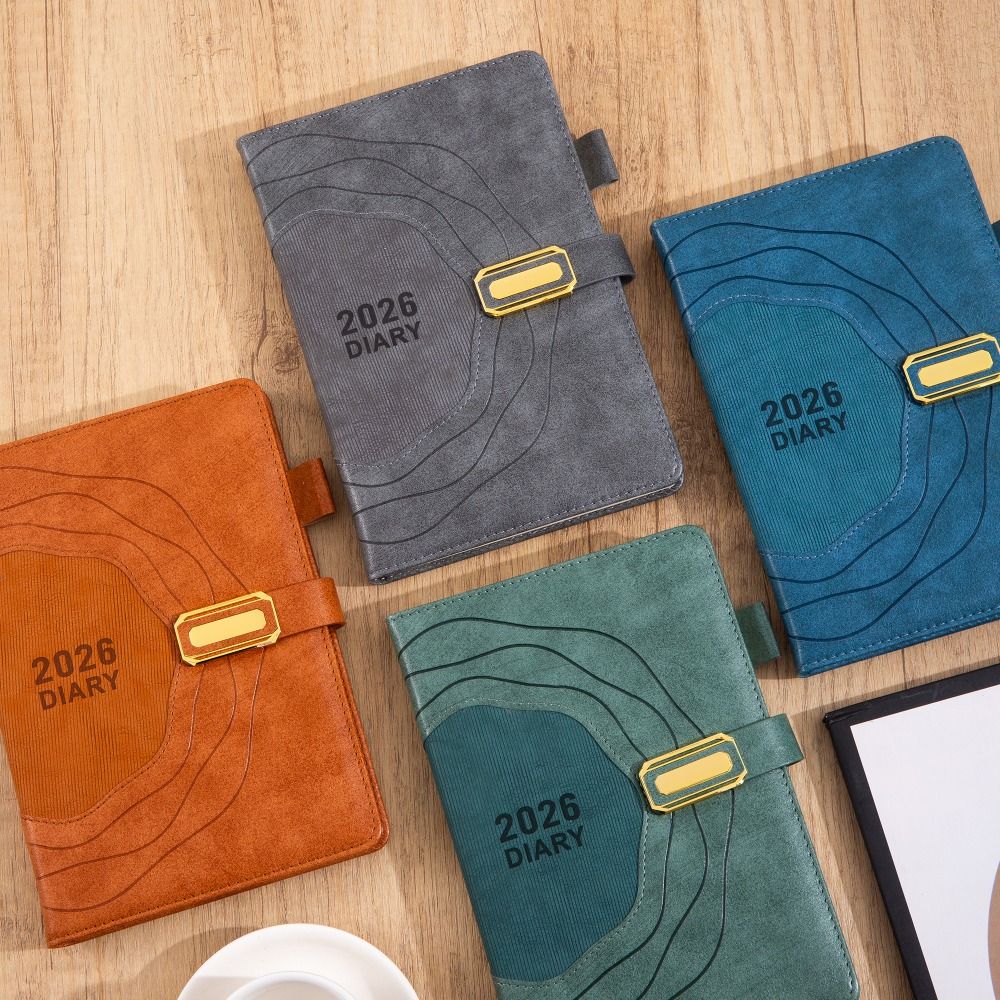 English 2026 Schedule Notepad Thickened Paper Diary New Daily Planner Book  Time Management