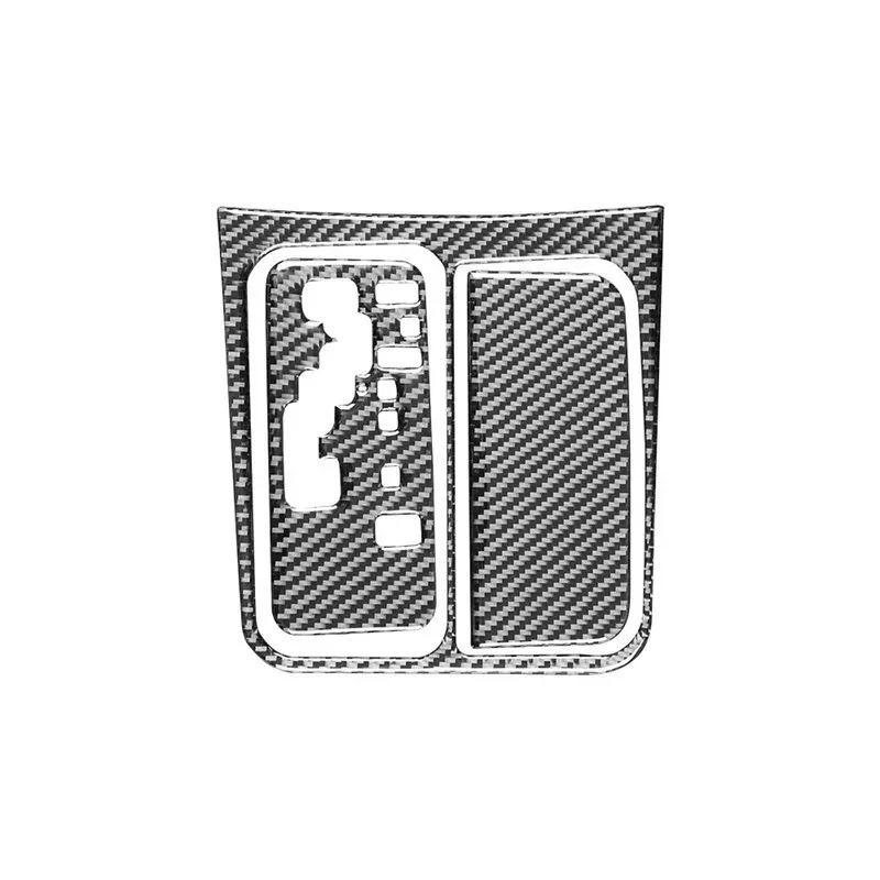 For LEXUS GS 1998-2005 Carbon Fiber Car Gear Shifter Frame Panel Storage Box Trim Cover Interior Decoration Sticker Car Parts