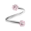 Stål Nese Ring Piercing Lepper Ring Lip Studs Twist Tragus ørering Stud Twist Helix øredobber