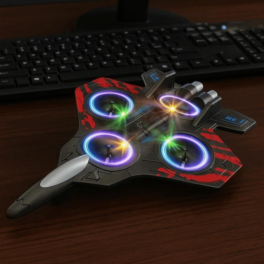 EPP Foam Four Motor Helicopter Toy Gravity Sensing RC Hobby Jet Plane  Kids Toddlers Children