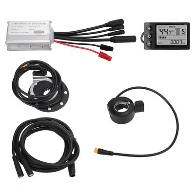 Electric Bike Motor Controller 15A Common Speed Controller 36V 48V with S866 Panel 1 To 2 Cable