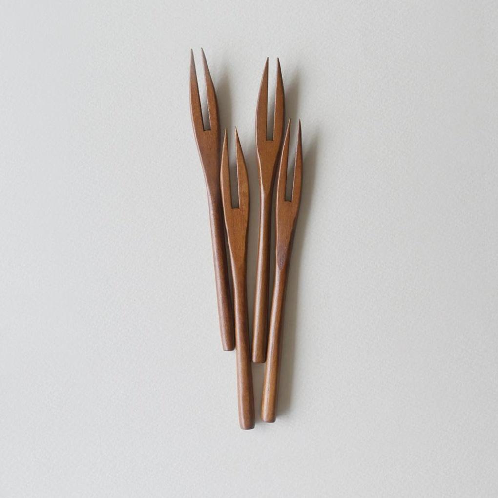 Romwood Rosewood Wooden Tea Fork