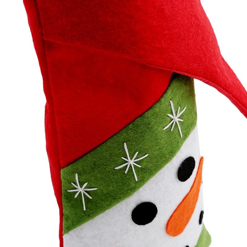 Santa Claus Snowman Elk Penguin Christmas Candy Gift Bags