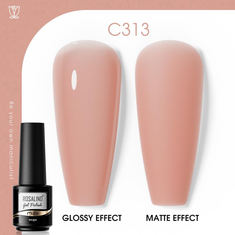 ROSALIND Gel Nagellack Soak Off UV LED Nails Art Design Lack Semi Permanent Gele Lack DIY Maniküre