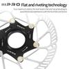 IIIPRO Ultra-Light Bicycle Brake Rotor 140/160mm Hollow High-Strength Steel MTB/Road Bike 6 Bolts/Center Lock Disc Brake Rotors