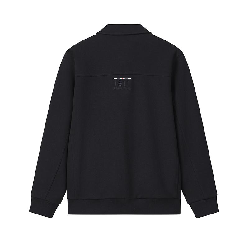 FILA Heritage Fashion Trendy Minimalist Classic Retro Sports Casual Versatile Comfortable Jacket Men jackets Legendary-Blue F11M618501FNV