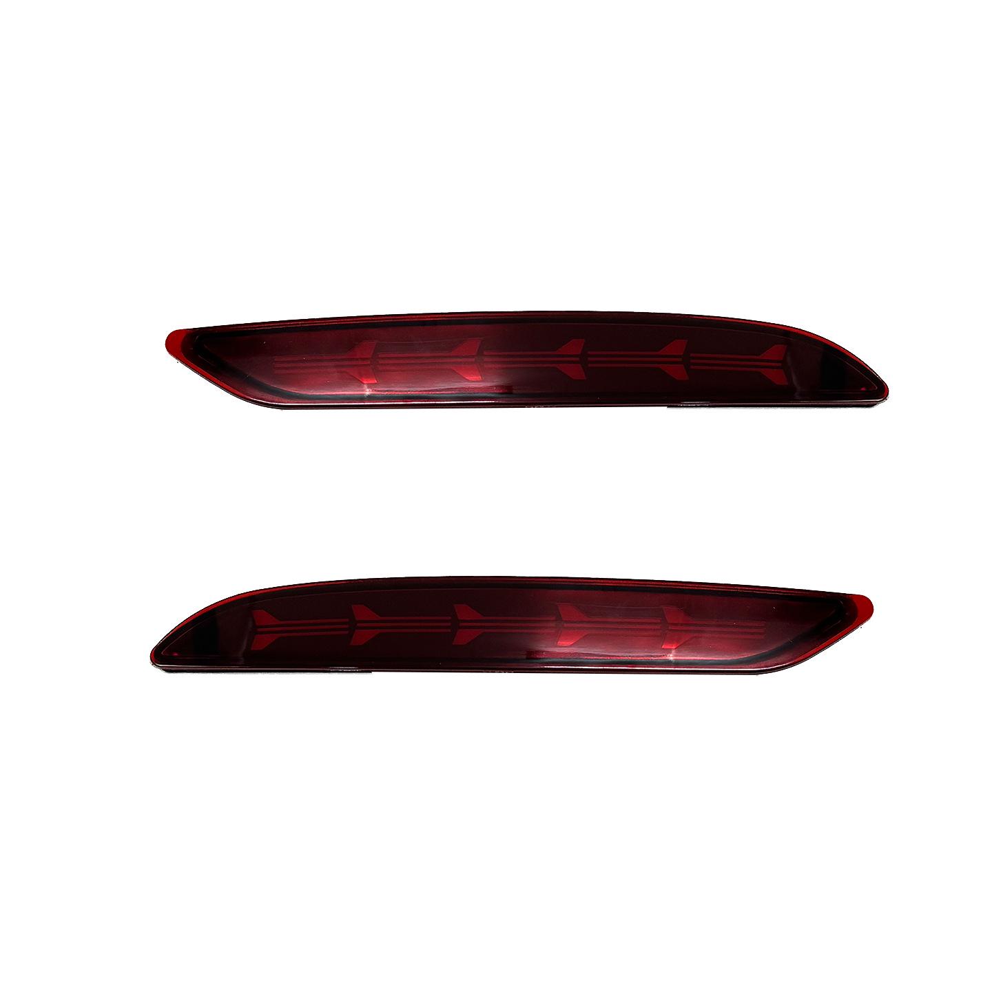 Chevrolet Cavalier 20-24 LED Rear Bumper Light: Sequential Turn Signal & Decorative Fog Light