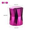 Electroplated Diamond Grid Dice Shaker Cup with Custom Logo
