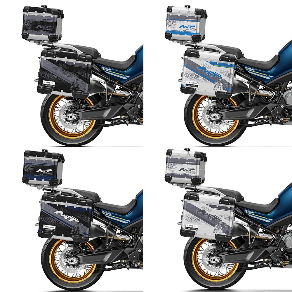800MT Zubehör Gepäck Motorrad Aufkleber-Set Koffer Aufkleber Für CF MOTO 800 MT 800MT 2022 2023 2024