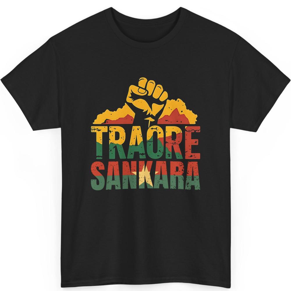 Africa Resistance Thomas Sankara Burkina Faso Ibrahim Traore Unisex T-Shirt Unisex T-Shirt L