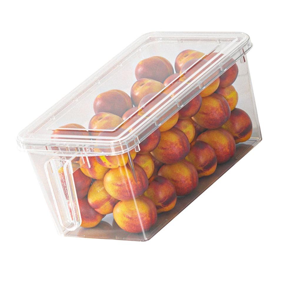 Stackable Fridge Organizer Large Capacity Food Storage Container  Refrigerator Use