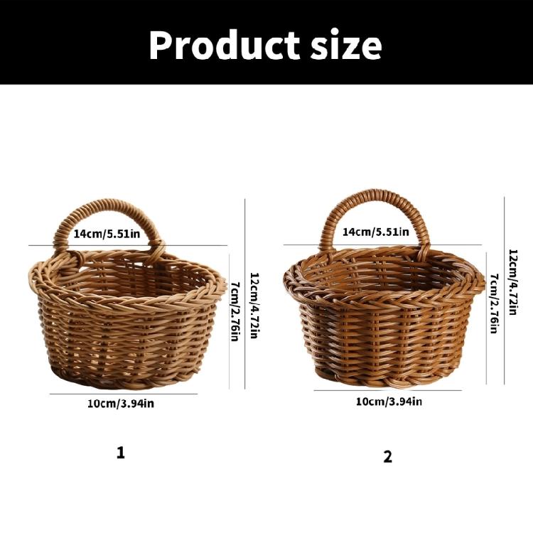 Sturdy Plastic Storage Basket Organizers with Elegant Designs Accent Home Decoration Accessory for Household Daily Use