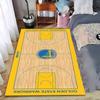 Golden State Warriors Basketball Court Pattern Carpet for Home Decor Suitable for Use As an Anti-slip for Living Room Bedroom Sofas