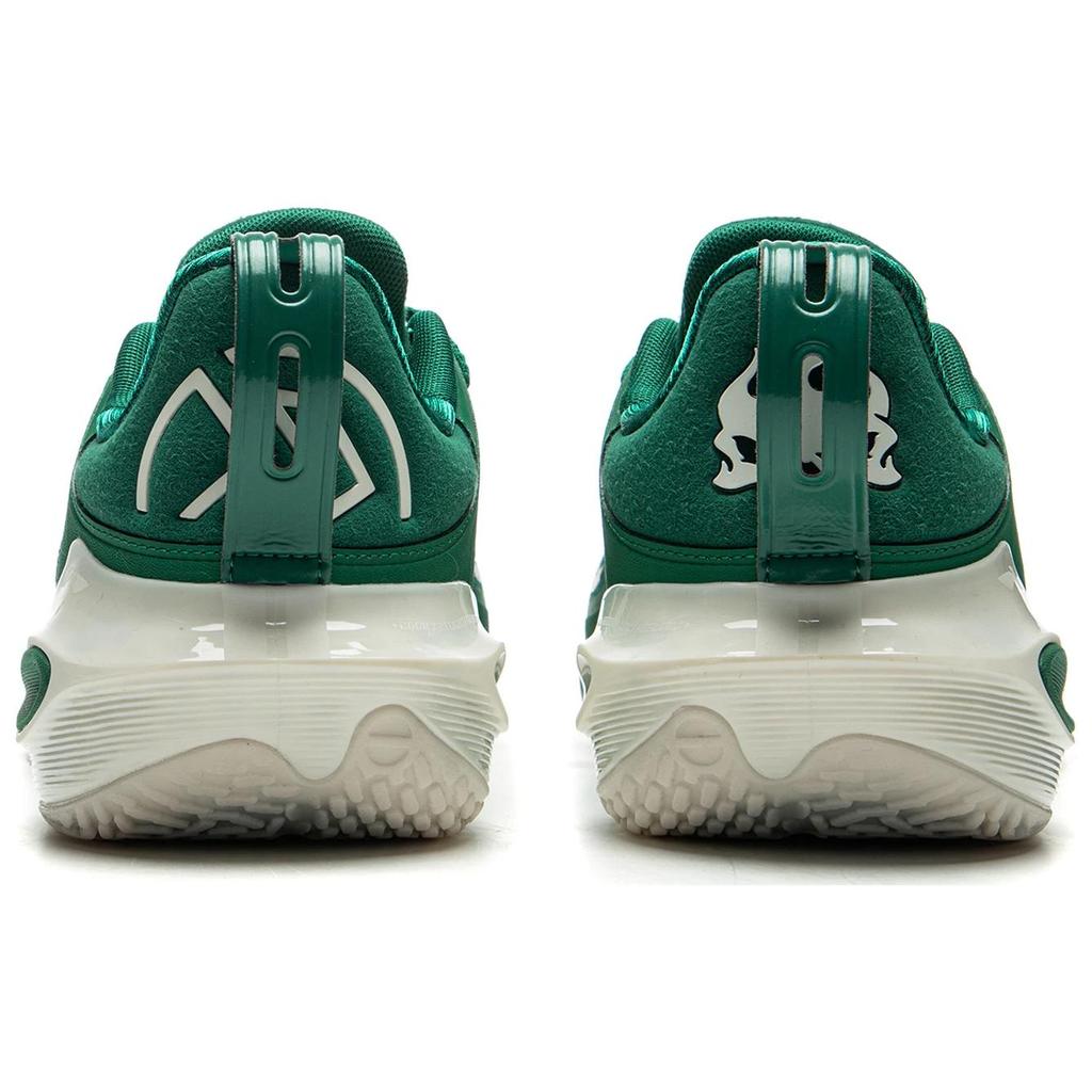 New LiNing Flash Strike 11 Anti Slip And Wear Resistant Coverage Low Top Basketball Shoes Men's Green ABAU053-8
