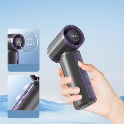High-Speed Handheld Fan USB Mini Fan Portable Violent Turbo Fan for Travel and Home Use