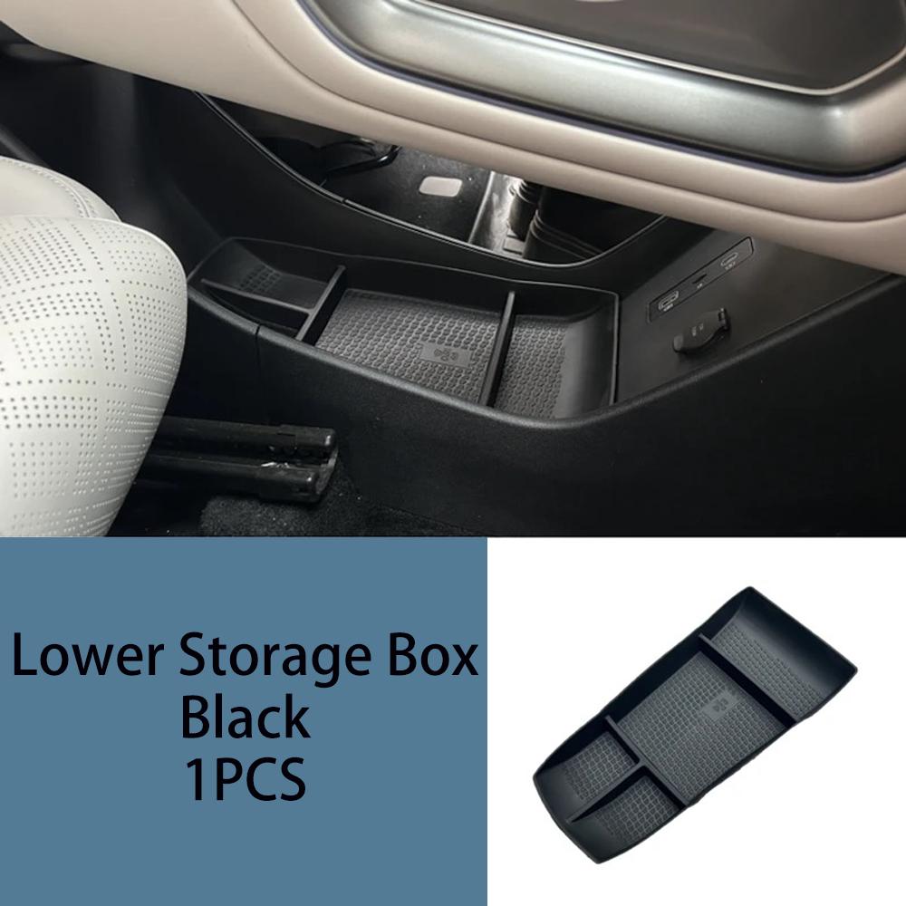 For BYD Atto2 S1 Pro Yuan Pro UP 2024~2025 Car Central Control/Lower/Rear Storage Box Water Cup Holder Wireles Charg Accessories