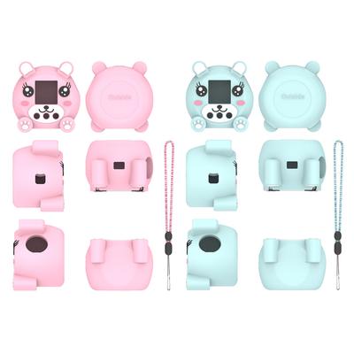 Silicone Case Shockproof Silicone Cover Case with Lanyard Protective Shell Compatible with Punirunes Interactive Digital