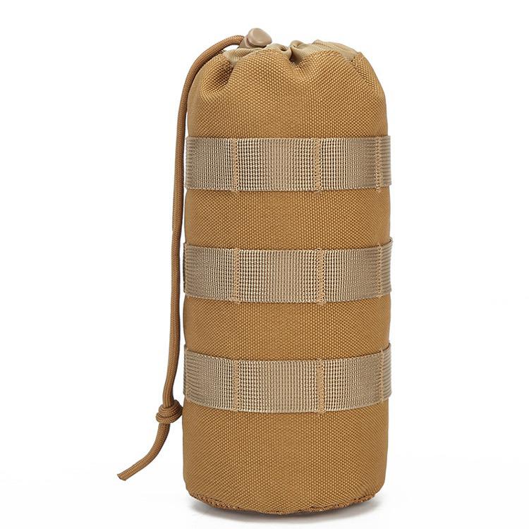 Tactical MOLLE Outdoor Water Bottle Pouch - Multifunctional Kettle Protector Bag for Cycling and Sports