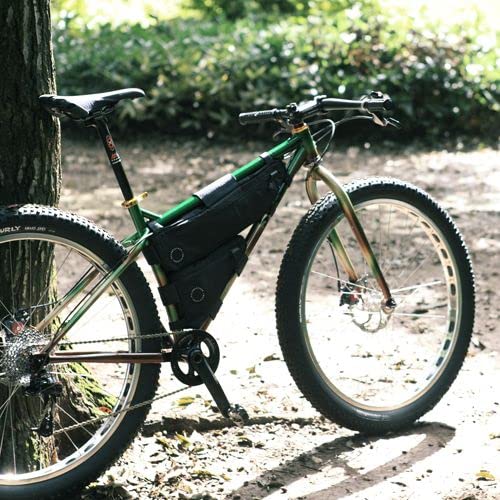 Made In Japan by FAIRWEATHER, This Corner Bag Is a Lightweight, Waterproof, Compact Bicycle Touring Bag Perfect for Cycling. It's Also a Great Accesso