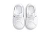 Nike Court Legacy Slip Resistant Abrasion Resistant Low Top Toddler Shoes White Blue Black Infant And Toddler DA5382-101
