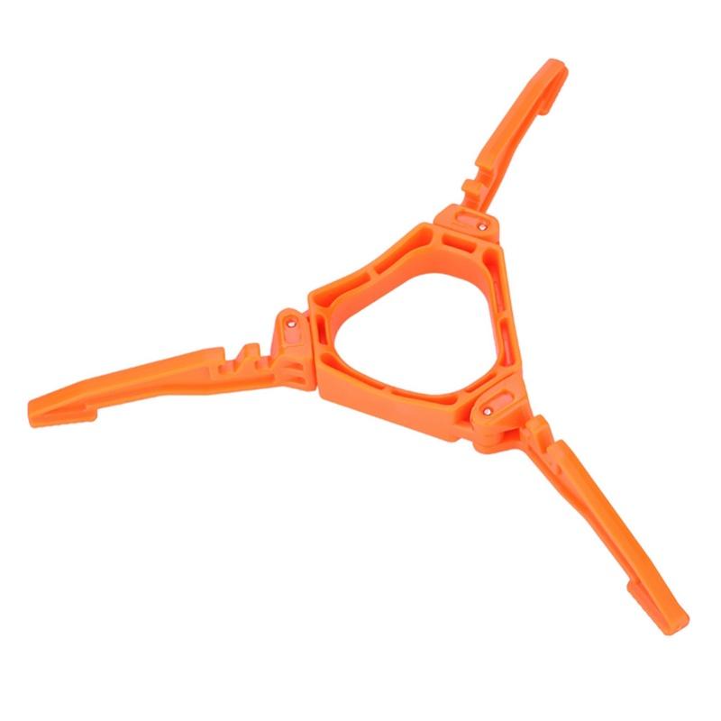Outdoor Camping Gas Tank Bracket Hiking Bottle Shelf Foldable Stand Tripod