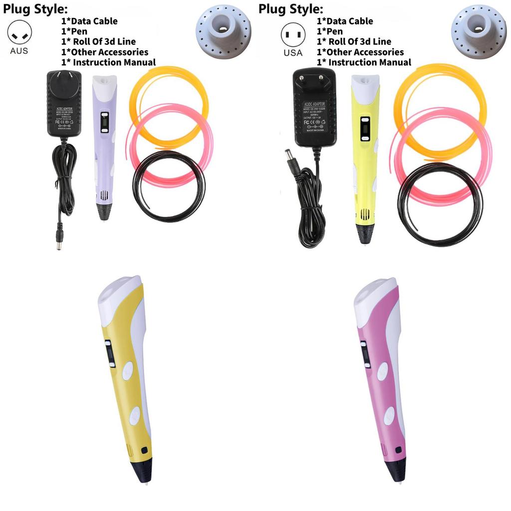 3d Printing Drawing Pen With Usb Power For Children Creative Play