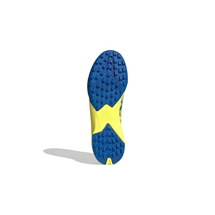 Adidas X Ghosted TF Round Head Comfortable Durable Low Top Kids Football Shoes Kids Football Shoes Blue Yellow Red GZ8705