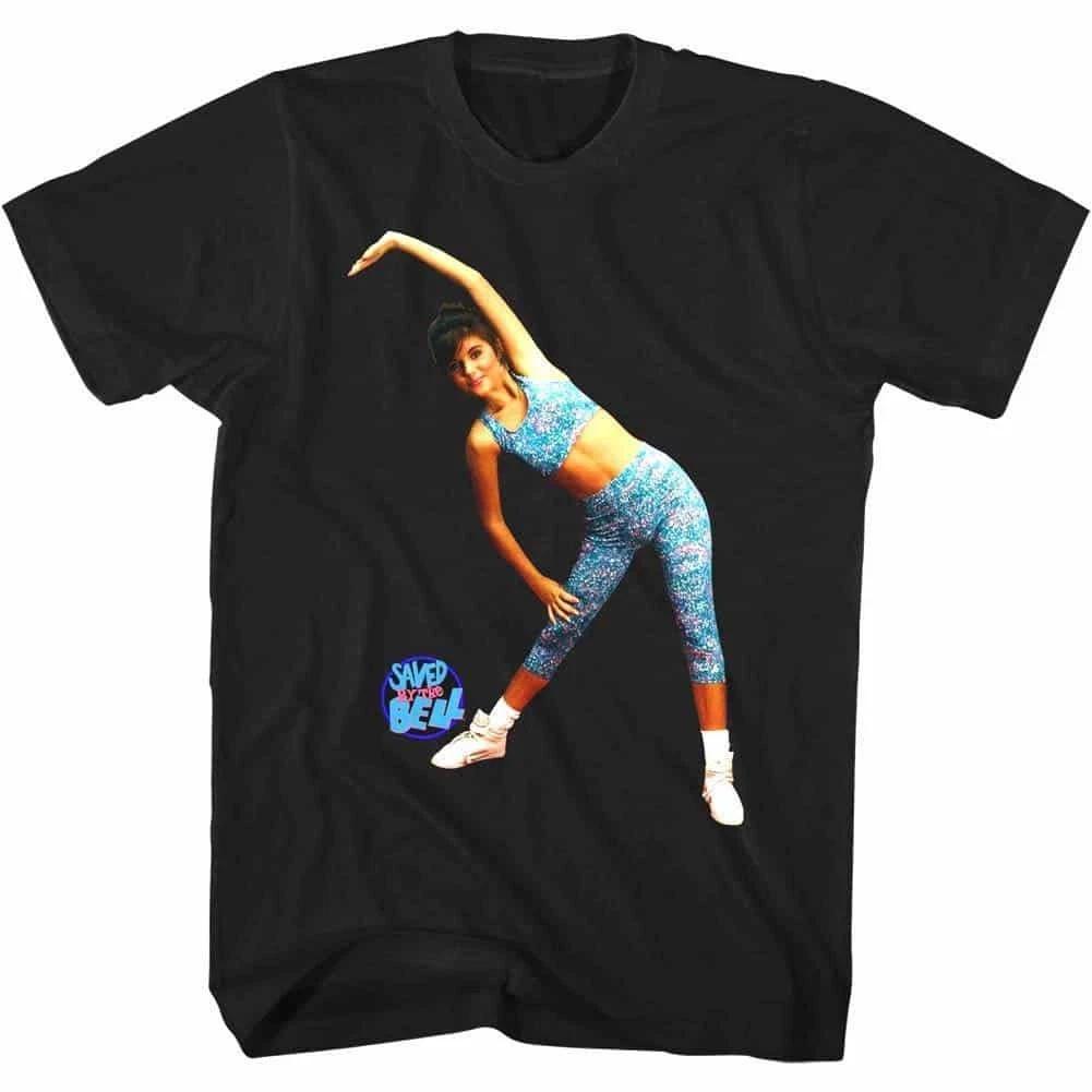Saved by the Bell Kelly Kapowski Aerobics Queen Men s T Shirt S
