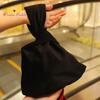 Frauen Samt Handgelenk Handtasche Knoten Kleine Mode Make-Up Geld Karte Lagerung Beutel