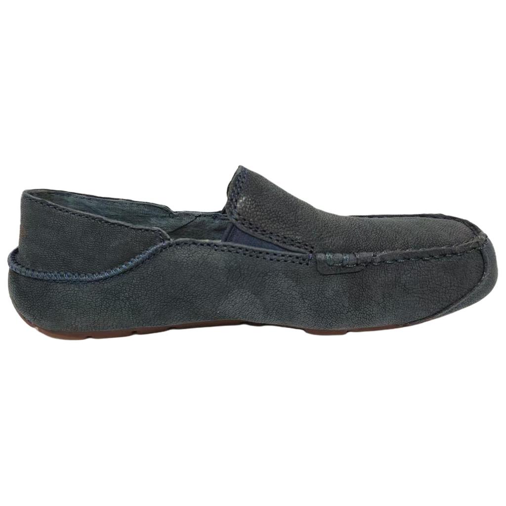 UGG Upshaw Proste Wszechstronne Buty Casualowe Męskie Sneakersy Ciemnoniebieskie 1015607-AZUL