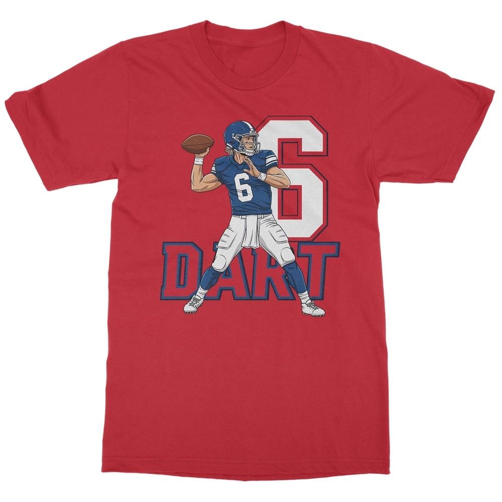 Jaxson Dart #6 Tribute - New York Inspired Graphic Unisex T-Shirt Unisex T-Shirt XXXL
