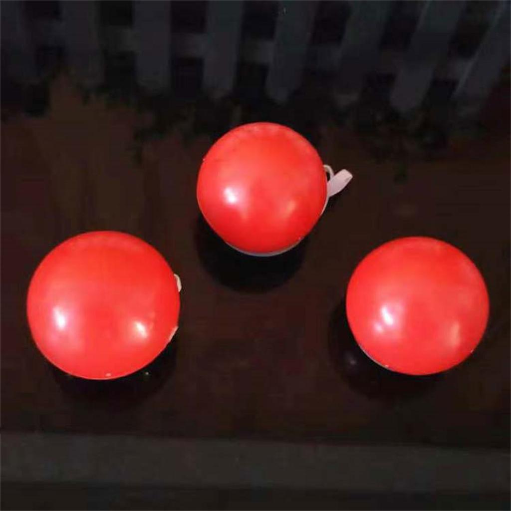 Rote Nase Lustig und Auffällig Perfekt für Halloween-Partys Rotes Clownsnasen-Set