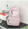 Niche Lightweight Nylon Backpack: Large-Capacity, Casual, Unisex Shoulder Bag for Commuters and Students