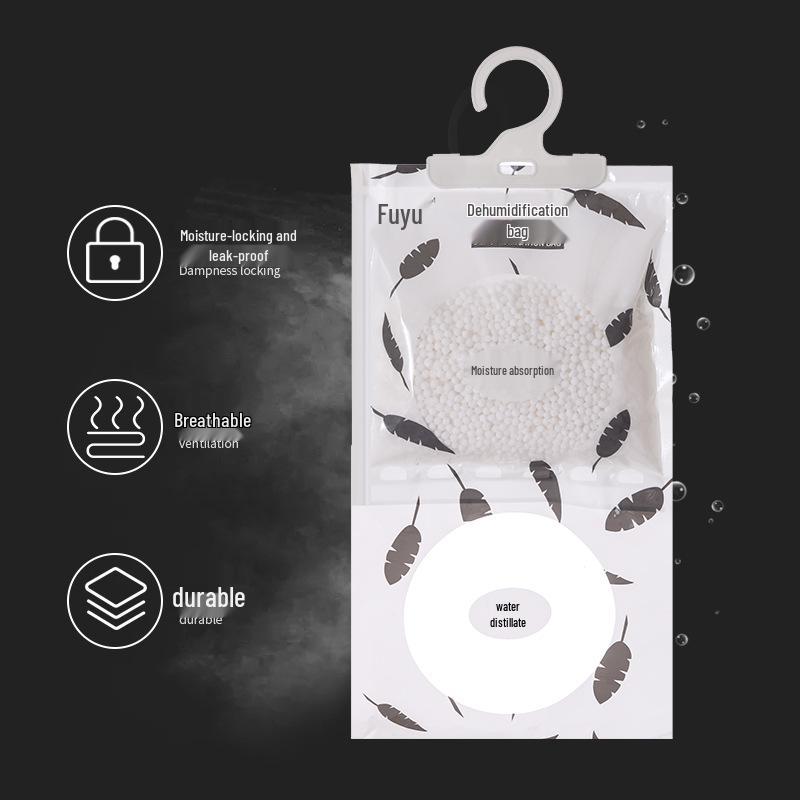 Hangable Moisture-Absorbing Dehumidifier Bag: Mildew & Odor Proof for Dorms & Closets