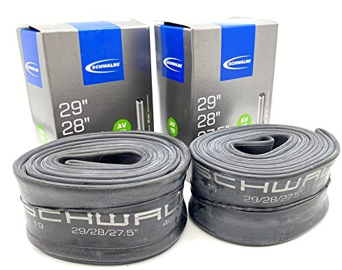 Set of 2 SCHWALBE 29x1.50/2.40 Tubes, Schwalbe 19AV, 40mm Valve Length [Imported]