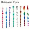 8/15 pieces color-coded electric-powered balcony garden bird repellent device for farms / farmyard bird repelling equipment