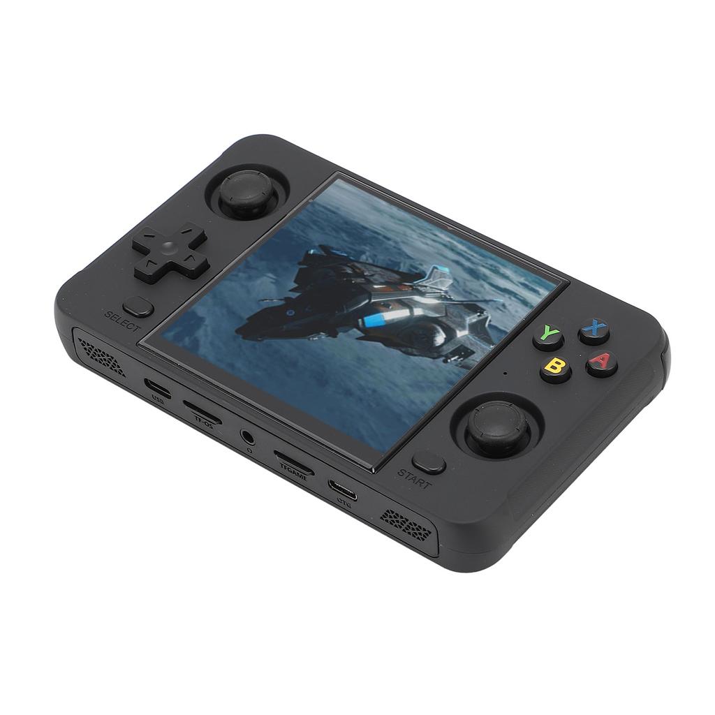 Handheld Retro Game Console 4 Inch IPS Screen Open Source Portable Video Game Console with 2 Small M