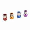 4PCS Screwdriver Magnetic Ring 6.35mm Bit For Carpentry HRC60