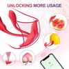 App trådløs fjernkontroll krabbevibrator kvinnelig leketøy G-punktsstimulering vaginal massasje klitoris erting voksne produkter