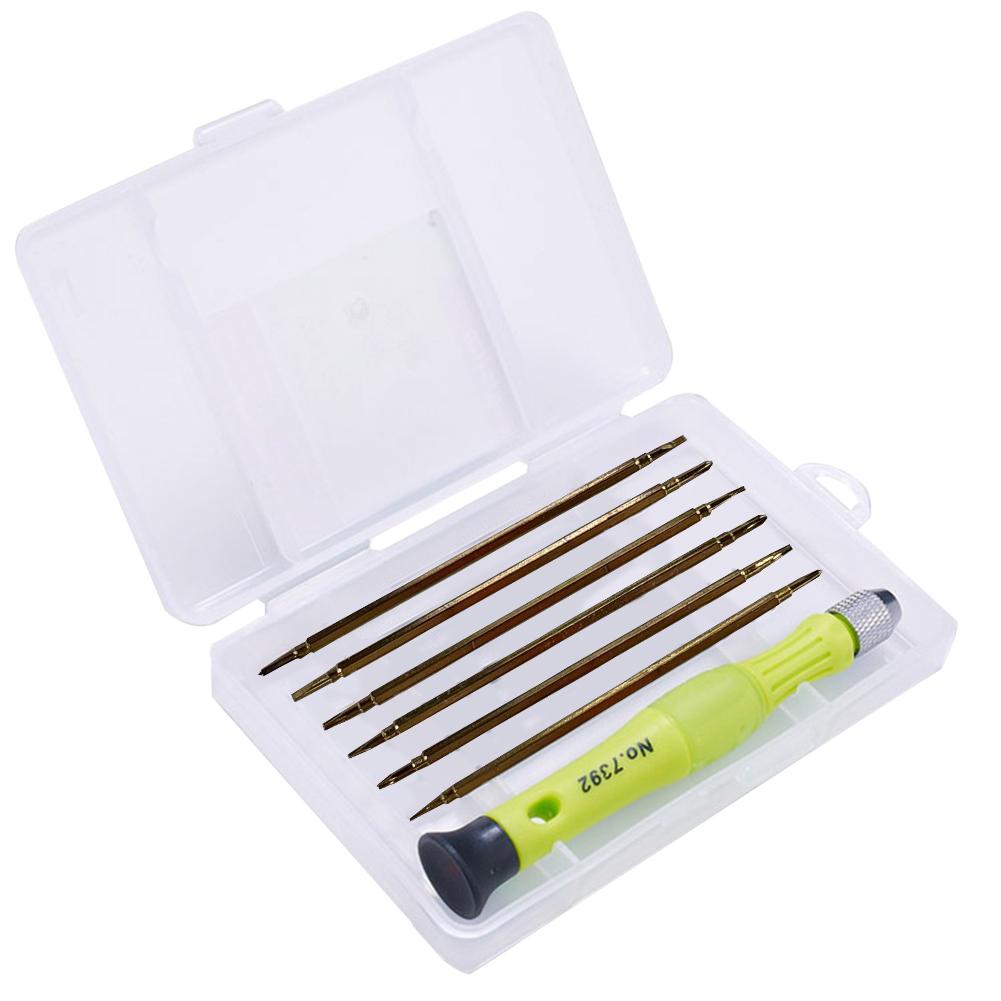6 in 1 Multifunction Precision Screwdriver Kit Combined Screwdriver Set Hand Tool Set for Phone Electronics Repair Tool