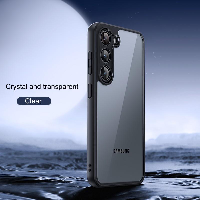 

Matte Clear Airbag Case For Samsung Galaxy S24 S23 S22 Plus Ultra A34 A24 A54 Transparent Anti-fingerprint Frosted Cover For S23