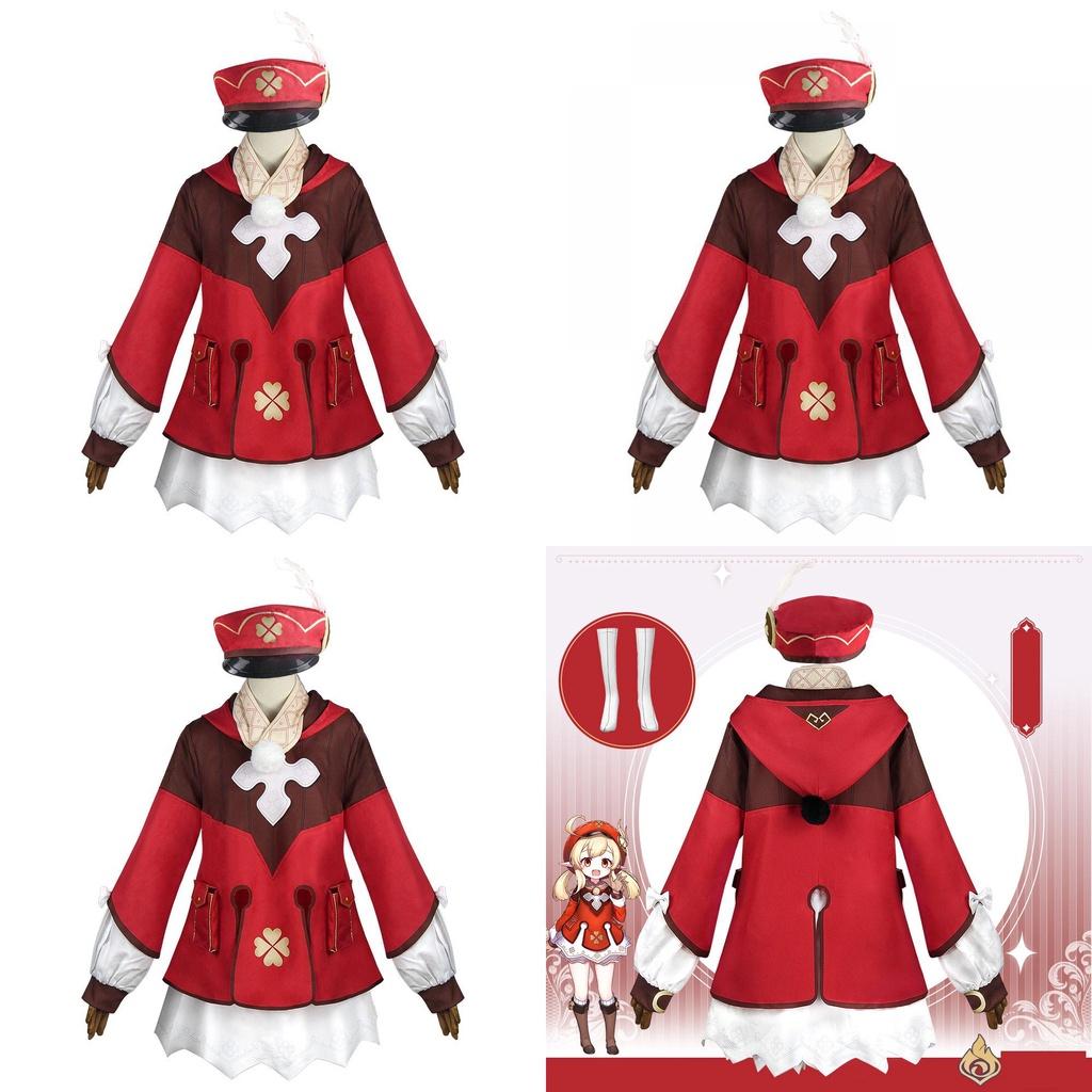 High-quality Genshin Impact Klee Cosplay Costume For Ultimate Halloween Fun