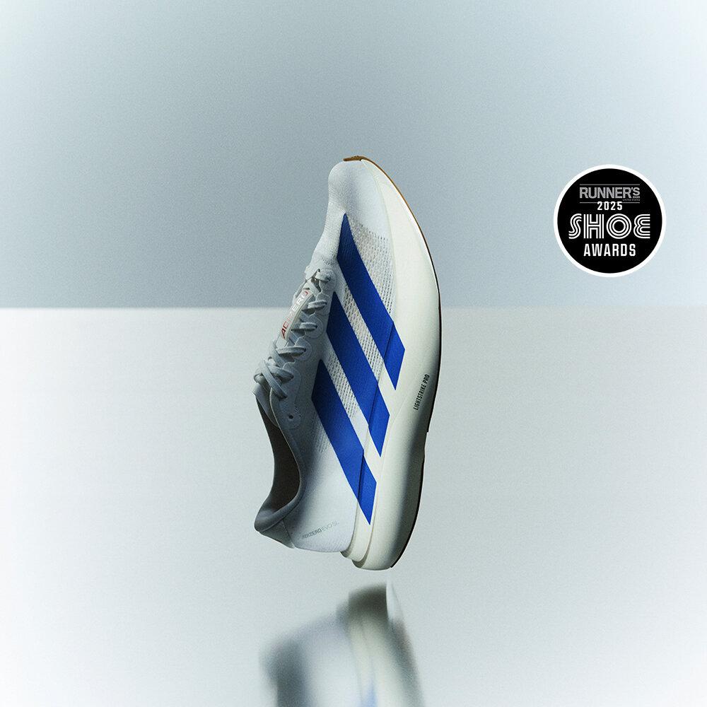 adidas Adizero Evo SL Белый Королевский синий 42