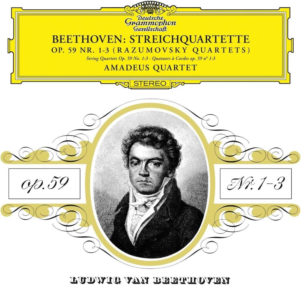 LP Record AMADEUS-QUARTETT - Beethoven Streichquartette Op. 59 N 4798120 Deutsche Grammo 2017 Europe Classical