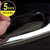 5pcs Transparent Cars Stickers Protector Cars Doors Scratch Door Handle Stickers