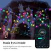 WS2812B Bluetooth APP USB 5V LED String Lights Dreamcolor RGBIC Addressable Party Christmas Lights Wedding Decoration Garland